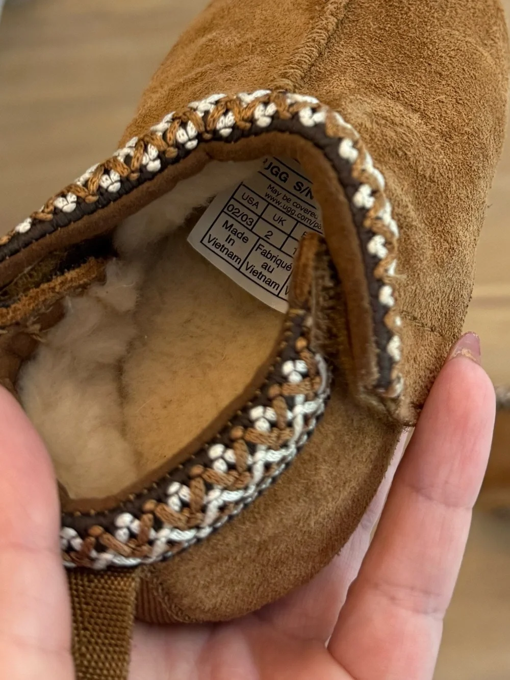 UGG soft suede